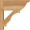 Ekena Millwork Balboa Rough Sawn Traditional Outlooker, Western Red Cedar, 8"W x 18"D x 18"H OUT08X18X18BOA01RWR - alternate 4